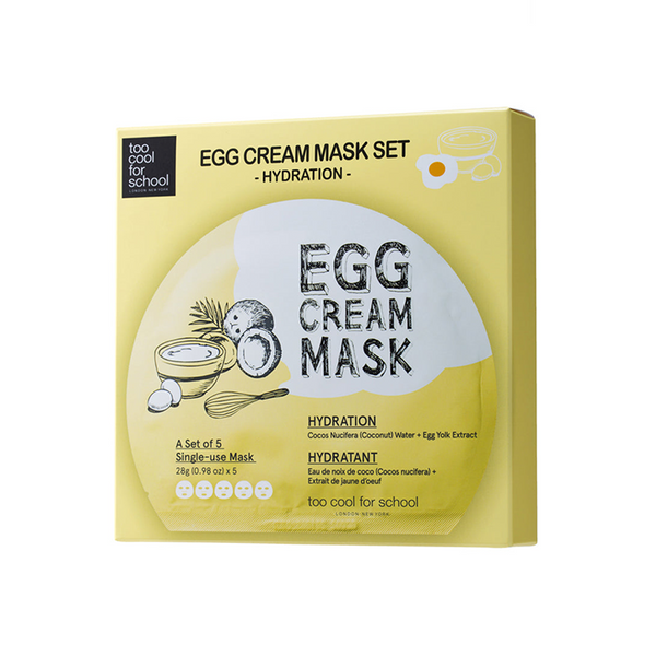 EGG CREAM MASK SET #HYDRATION