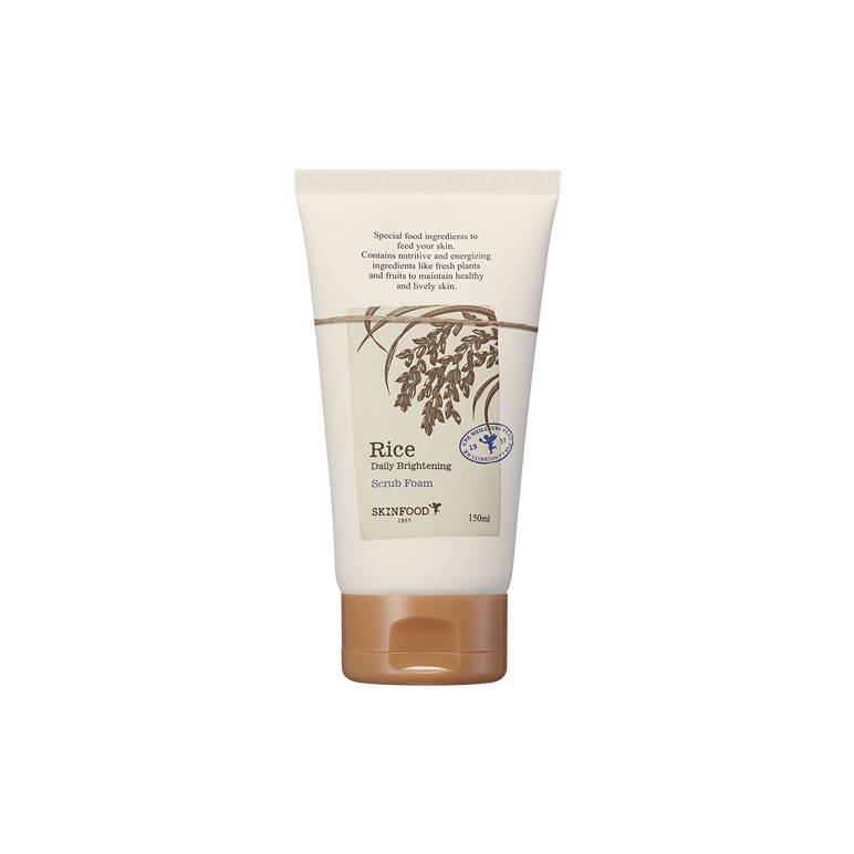 SKINFOOD Rice Daily Brightening Scrub Foam